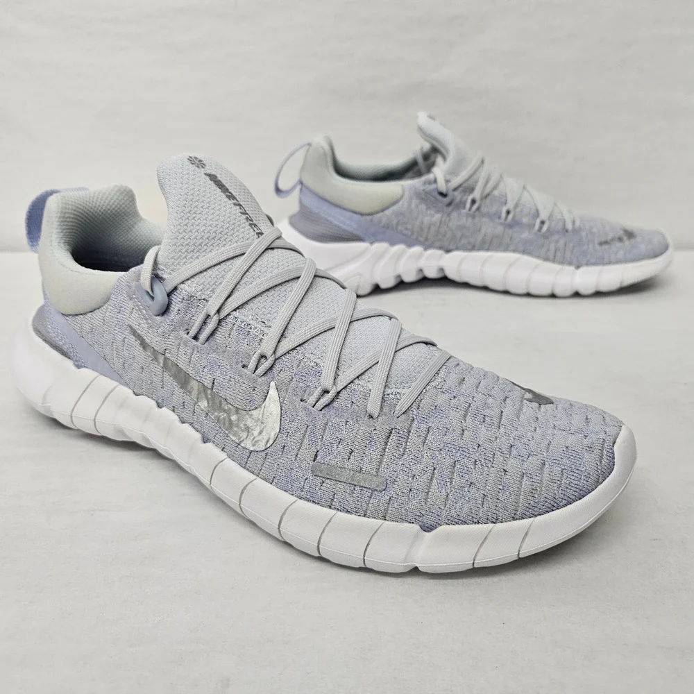 Nike Free RN 5.0 Next Nature Running Shoes CZ1891-002 Platinum Women Size 8.5